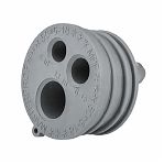 Манжета дренажная MPF, ТЭП, термоэластопласт, диаметр 50 мм, серая