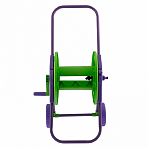 Катушка для шланга  45 м, 60 м Palisad 67405 на колесах, складная рукоятка, ручное скручивание
