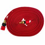 Шланг для полива Feona 3/4" в48554 брандспойт, высокопрочный, тканевый с латунными фитингами, длина 17.5 м