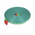 Шланг-дождеватель для полива GRINDA 8-429015-15, на 45 кв.м, армированный, полуавтомат, бухта 15 м