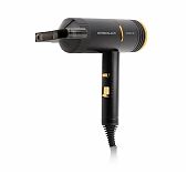 Фен Ergolux ELX-HD14-C02 PRO со складной ручкой, 2000 Вт, черный с золотым