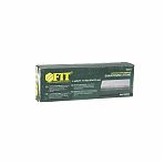 Брусок абразивный FIT 38321, 25х50х150 мм, прямоугольный, двухсторонний, Р120, Р240, оксид алюминия