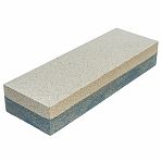 Брусок абразивный FIT 38321, 25х50х150 мм, прямоугольный, двухсторонний, Р120, Р240, оксид алюминия