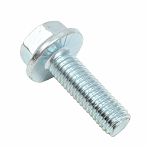 Болт с фланцем М8х25 мм DIN 6921, класс прочности 8.8, оцинкованный, 6 штук в упаковке