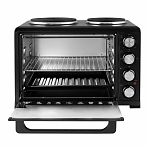Мини-печь Willmark WHO-402B, цвет черный, объем 30 л, 1.5 кВт