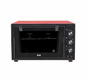 Мини-печь MIU 3603 E УТ-00002080, цвет черно-красный, объем 36 л, 1.4 кВт