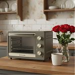 Мини-печь Willmark WO-301GB, 1001663, цвет бежевый, серый, объем 30 л, 1.6 кВт