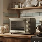 Мини-печь Willmark WO-301GB, 1001663, цвет бежевый, серый, объем 30 л, 1.6 кВт