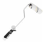 Мини-валик малярный Decor Black White Edition mini 909-6110 для грунтовки, побелки, акриловых красок, ролик 100 мм, ворс микрофибра