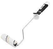 Мини-валик малярный Decor Black White Edition mini 909-6110 для грунтовки, побелки, акриловых красок, ролик 100 мм, ворс микрофибра