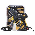 Пистолет клеевой Hanskonner HGG11100, 100 Вт, 2 сменных сопла, 4 стержня диаметром 11 мм