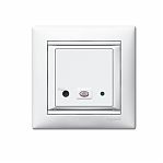 Рамка 1-местная Legrand Valena 694240, 82х82 мм, толщина 11.1 мм, пластик, белая