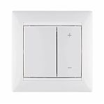 Рамка 1-местная Legrand Valena 694240, 82х82 мм, толщина 11.1 мм, пластик, белая