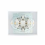 Розетка 2-местная Lezard Vesna 742-0200-127В с заземлением, встраиваемая, белая