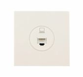 Розетка компьютерная Lezard Zima 704-9088-139 безвинтовой зажим, слоновая кость