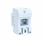 Розетка 1-местная Stekker PST16-70-20 2P+PE, накладная, на DIN-рейку, 16 А, серая