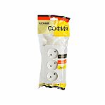 Розетка 3-местная Stekker MST10-13-01 София 49305, без заземления, накладная, цвет белый  