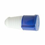 Розетка переносная Stekker ST-223 49439, 32А, 220В, 2P+PE, IP44, RST32-223-44, цвет белый с голубым
