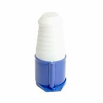 Розетка переносная Stekker ST-223 49439, 32А, 220В, 2P+PE, IP44, RST32-223-44, цвет белый с голубым