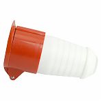 Розетка переносная Stekker ST-215 RST16-215-44 49441, с крышкой, 1-местная, с/з, 16А, 380В, 3P+PE+N, IP44