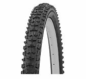 Покрышка велосипедная Velo Tour, 24 дюйма 20х2.125, 2-слойный корд, для разных типов покрытий