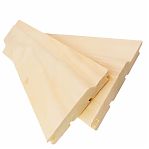 Вагонка Софтлайн, сорт А, Липа 15х96х1500 мм, для бани и сауны, в упаковке 10 штук