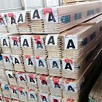 Евровагонка, сорт А, Хвоя, Архангельск 12.5х96х2100 мм, в упаковке 10 штук