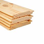 Евровагонка, сорт В, Хвоя, Архангельск 12.5х96х2100 мм, в упаковке 10 штук