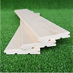 Вагонка Штиль, сорт АВ, Хвоя 12.5х140х1800 мм, в упаковке 8 штук