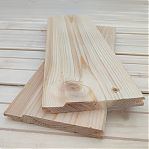 Евровагонка, сорт А, Хвоя, Архангельск 12.5х96х2550 мм, в упаковке 10 штук