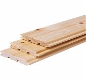 Вагонка Штиль (колхозница), сорт С, Хвоя СтильДревСтрой, 12.5х90х2700 мм, в упаковке 10 штук