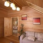 Вагонка Штиль СтильДревСтрой, сорт АВ, Хвоя 12.5х90х6000 мм, в упаковке 10 штук