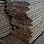 Вагонка Штиль СтильДревСтрой, сорт АВ, Хвоя 12.5х90х6000 мм, в упаковке 10 штук