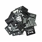 Крепеж для вагонки и панелей Кляймер №5, в упаковке 80 штук, сталь 