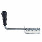 Засов гаражный, полуавтомат 004177, пружинный, длина 210 мм, цинк