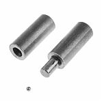 Петля гаражная 18х100 мм, сталь, 014523, с шариком, для ворот, универсальная