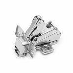 Петля мебельная Boyard H601A02/2010, с доводчиком, угол 165°, накладная