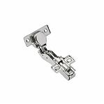 Петля мебельная CL GTV, ZM-HCKT30-BE-S, накладная, гидравлическая, угловая, 30 градусов, никель