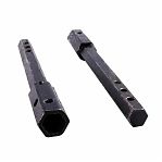 Удлинители к мотоблоку Carver УМБ S24.337, диаметр 30 мм, длина 337 мм, в упаковке 2 штуки