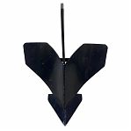 Окучник для мотокультиватора Крот ОМК 10.400, однорядный, стойка 10х400 мм, нерегулируемый