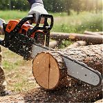 Цепь Hanskonner H91-L-57 шаг цепи 0.375", ширина паза 1.3 мм, 57 звеньев