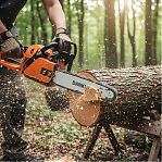 Цепь Hanskonner H91-L-57 шаг цепи 0.375", ширина паза 1.3 мм, 57 звеньев