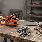 Цепь Hanskonner H91-L-57 шаг цепи 0.375", ширина паза 1.3 мм, 57 звеньев