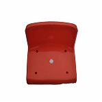 Прицеп-адаптер ПНО-1 для мотоблока и камнереза, пластмассовое сиденье, черный