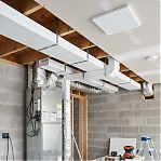 Воздуховод прямоугольный Era 511ВП1, 55х110 мм, 1 м, пластик, белый