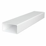 Воздуховод прямоугольный Era 612ВП1,5, 60х120 мм, 1.5 м, ПВХ, негибкий