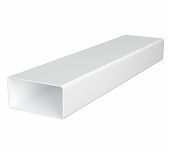 Воздуховод прямоугольный Era 612ВП1,5, 60х120 мм, 1.5 м, ПВХ, негибкий