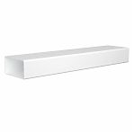 Воздуховод прямоугольный Era 612ВП1,5, 60х120 мм, 1.5 м, ПВХ, негибкий