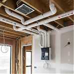 Воздуховод круглый Era 10ВП1, d-100 мм, пластик, белый, длина 1 м