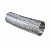 Воздуховод гибкий гофрированный Era 08ВА, 3 м, 0.1 мм, диаметр 80 мм, алюминий